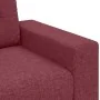 Sofá de 3 plazas burdeos de 180 cm en tela by , Sofas - Ref: Foro24-4105091, Price: 261,44 €, Discount: %