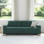 Sofá de 3 plazas Verde Oscuro 180 cm Tela von , Sofas - Ref: Foro24-4105093, Preis: 261,43 €, Rabatt: %