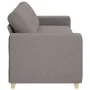 Sofá Taupe Tela, Madera Mediano Resistente Sofá Taupe by , Sofas - Ref: Foro24-4105094, Price: 261,44 €, Discount: %