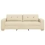 Sofá de 3 plazas Crema de 180 cm en tela by , Sofas - Ref: Foro24-4105095, Price: 261,44 €, Discount: %
