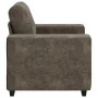 Sillón Gris Oscuro de 59 cm en Piel Sintética de , Sofás - Ref: Foro24-4105109, Precio: 168,18 €, Descuento: %