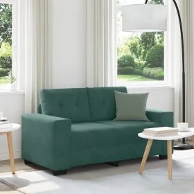 Sofá Loveseat Verde Oscuro 120 cm de Terciopelo von , Sofas - Ref: Foro24-4105112, Preis: 210,76 €, Rabatt: %