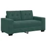Sofá Loveseat Verde Oscuro 120 cm de Terciopelo by , Sofas - Ref: Foro24-4105112, Price: 210,76 €, Discount: %