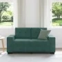 Sofá Loveseat Verde Oscuro 120 cm de Terciopelo by , Sofas - Ref: Foro24-4105112, Price: 210,76 €, Discount: %