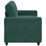 Sofá Loveseat Verde Oscuro 120 cm de Terciopelo by , Sofas - Ref: Foro24-4105112, Price: 210,76 €, Discount: %
