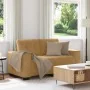 Sofá Loveseat Marrón de Terciopelo de 120 cm de by , Sofas - Ref: Foro24-4105117, Price: 210,76 €, Discount: %