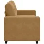Sofá Loveseat Marrón de Terciopelo de 120 cm de by , Sofas - Ref: Foro24-4105117, Price: 210,76 €, Discount: %