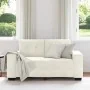 Sofá Loveseat Crema 120 cm de Terciopelo by , Sofas - Ref: Foro24-4105118, Price: 213,34 €, Discount: %