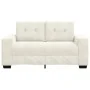 Sofá Loveseat Crema 120 cm de Terciopelo by , Sofas - Ref: Foro24-4105118, Price: 213,34 €, Discount: %