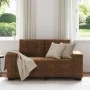 Sofá Loveseat Marrón 120 cm de Piel Sintética by , Sofas - Ref: Foro24-4105120, Price: 229,33 €, Discount: %