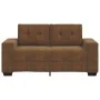 Sofá Loveseat Marrón 120 cm de Piel Sintética by , Sofas - Ref: Foro24-4105120, Price: 229,33 €, Discount: %