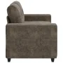 Sofá Loveseat Gris Oscuro de 120 cm en Cuero Sintético by , Sofas - Ref: Foro24-4105121, Price: 229,33 €, Discount: %