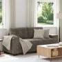 Sofá Loveseat Gris Oscuro de 140 cm en Cuero Sintético by , Sofas - Ref: Foro24-4105133, Price: 239,24 €, Discount: %