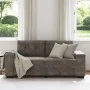 Sofá Loveseat Gris Oscuro de 140 cm en Cuero Sintético by , Sofas - Ref: Foro24-4105133, Price: 239,24 €, Discount: %