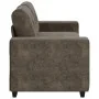 Sofá Loveseat Gris Oscuro de 140 cm en Cuero Sintético by , Sofas - Ref: Foro24-4105133, Price: 239,24 €, Discount: %