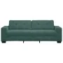 Sofá de 3 plazas Verde Oscuro 180 cm Terciopelo by , Sofas - Ref: Foro24-4105136, Price: 256,87 €, Discount: %