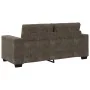 Sofá Loveseat Gris Oscuro de 140 cm en Cuero Sintético by , Sofas - Ref: Foro24-4105133, Price: 239,24 €, Discount: %