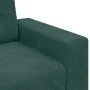 Sofá de 3 plazas Verde Oscuro 180 cm Terciopelo by , Sofas - Ref: Foro24-4105136, Price: 256,87 €, Discount: %