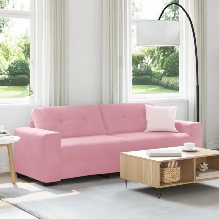 Sofá de 3 plazas Rosa 180 cm de Terciopelo von , Sofas - Ref: Foro24-4105137, Preis: 256,52 €, Rabatt: %