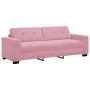 Sofá de 3 plazas Rosa 180 cm de Terciopelo von , Sofas - Ref: Foro24-4105137, Preis: 256,52 €, Rabatt: %