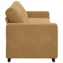 Sofá de 3 plazas Marrón 180 cm de Terciopelo von , Sofas - Ref: Foro24-4105141, Preis: 256,91 €, Rabatt: %