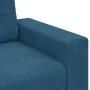 Sofá de 3 Plazas Azul 180 cm de Terciopelo by , Sofas - Ref: Foro24-4105143, Price: 256,91 €, Discount: %