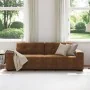 Sofá de 3 plazas Marrón 180 cm de cuero sintético by , Sofas - Ref: Foro24-4105144, Price: 280,50 €, Discount: %