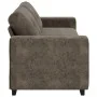 Sofá de 3 plazas Gris Oscuro 180 cm de Cuero Sintético von , Sofas - Ref: Foro24-4105145, Preis: 280,50 €, Rabatt: %
