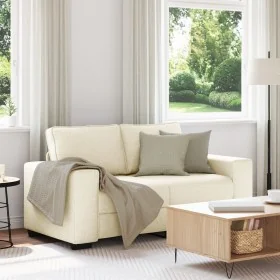 Sofá de 2 plazas 120 cm de lino by , Sofas - Ref: Foro24-4105165, Price: 226,38 €, Discount: %