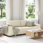 Sofá de 3 Plazas 180 cm en Lino von , Sofas - Ref: Foro24-4105185, Preis: 284,58 €, Rabatt: %