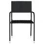 Juego de comedor de jardín 5 piezas negro de , Conjuntos de jardín - Ref: Foro24-3099579, Precio: 213,82 €, Descuento: %