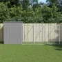 Caseta perro corral acero galvanizado gris claro 214x1069x181cm de , Casetas para perros - Ref: Foro24-3189129, Precio: 863,3...