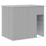 Caseta perro corral acero galvanizado gris claro 214x1069x181cm de , Casetas para perros - Ref: Foro24-3189129, Precio: 863,3...