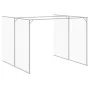 Caseta perro corral acero galvanizado gris claro 214x1069x181cm de , Casetas para perros - Ref: Foro24-3189129, Precio: 863,3...