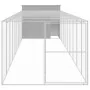 Caseta perro corral acero galvanizado gris claro 214x1069x181cm by , Dog kennels - Ref: Foro24-3189141, Price: 906,91 €, Disc...