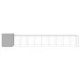 Caseta perro corral acero galvanizado gris claro 214x1069x181cm by , Dog kennels - Ref: Foro24-3189141, Price: 906,91 €, Disc...