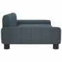 Sofá para niños de tela gris oscuro 90x53x30 cm von , Baby- und Kleinkindmöbel - Ref: Foro24-3196259, Preis: 95,70 €, Rabatt: %