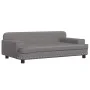 Sofá para niños de cuero sintético gris 90x53x30 cm by , Baby and Toddler Furniture - Ref: Foro24-3196290, Price: 93,17 €, Di...