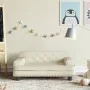 Sofá para niños de cuero sintético crema 70x45x30 cm de , Mobiliario para bebés y niños pequeños - Ref: Foro24-3196301, Preci...