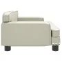 Sofá para niños de cuero sintético crema 70x45x30 cm de , Mobiliario para bebés y niños pequeños - Ref: Foro24-3196301, Preci...