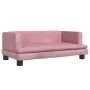 Sofá para niños de terciopelo rosa 80x45x30 cm von , Baby- und Kleinkindmöbel - Ref: Foro24-3196308, Preis: 68,40 €, Rabatt: %