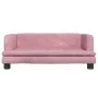 Sofá para niños de terciopelo rosa 80x45x30 cm von , Baby- und Kleinkindmöbel - Ref: Foro24-3196308, Preis: 68,40 €, Rabatt: %