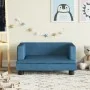 Sofá para niños de terciopelo azul 60x40x30 cm von , Baby- und Kleinkindmöbel - Ref: Foro24-3196317, Preis: 57,93 €, Rabatt: %