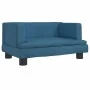Sofá para niños de terciopelo azul 60x40x30 cm von , Baby- und Kleinkindmöbel - Ref: Foro24-3196317, Preis: 57,93 €, Rabatt: %