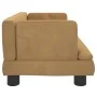 Sofá para niños de terciopelo marrón 60x40x30 cm de , Mobiliario para bebés y niños pequeños - Ref: Foro24-3196322, Precio: 6...