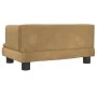 Sofá para niños de terciopelo marrón 60x40x30 cm de , Mobiliario para bebés y niños pequeños - Ref: Foro24-3196322, Precio: 6...
