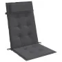 Cojines de silla respaldo alto 6 uds tela Oxford gris antracita de , Cojines para sillas y sofás - Ref: Foro24-361876, Precio...