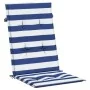 Cojines para sofá de palés 4 uds tela azul y blanco a rayas by , Cushions for chairs and sofas - Ref: Foro24-361254, Price: 5...
