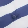 Cojines para sofá de palés 4 uds tela azul y blanco a rayas by , Cushions for chairs and sofas - Ref: Foro24-361254, Price: 5...