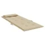 Cojines de silla con respaldo alto 2 uds tela Oxford beige de , Cojines para sillas y sofás - Ref: Foro24-361883, Precio: 37,...